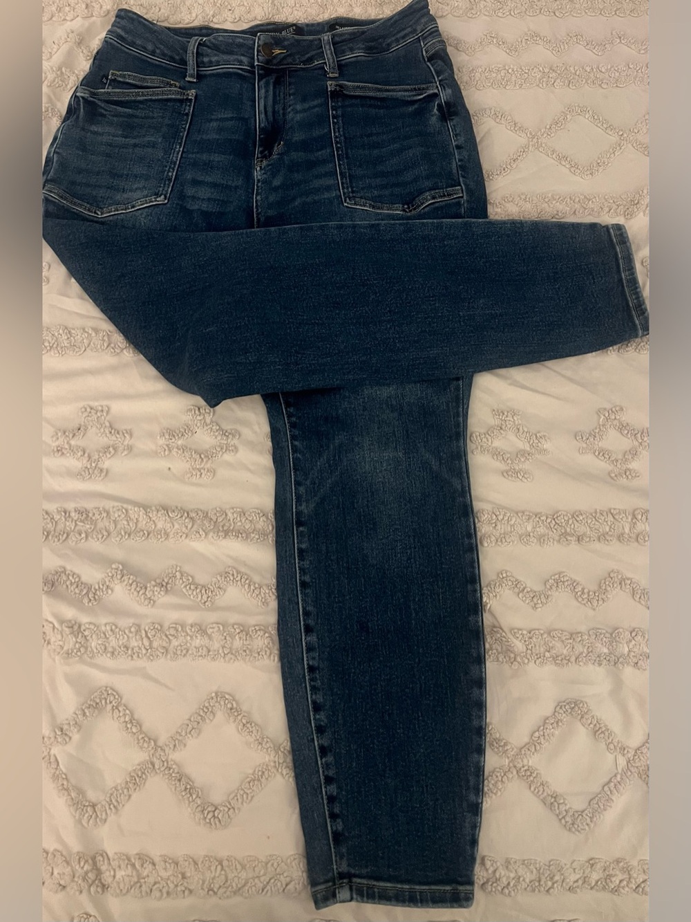 Judy Blue Dark Straight Leg Jeans